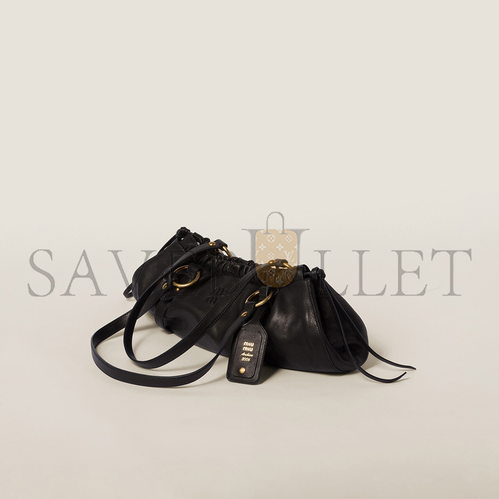 MIU MIU JOIE NAPPA LEATHER BAG 5BG289 (44*16*10.5cm)